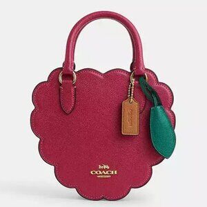 SOLD CR252 - BNWT Coach Raspberry Crossbody Bag